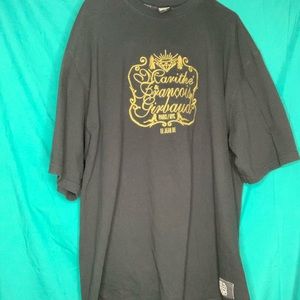 Marithe Francois Girbaud embroidered black T-shirt